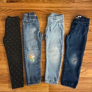 4 pairs of Jeggings